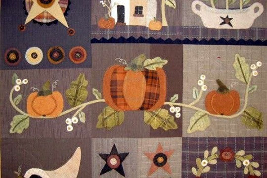 Autumn Quilt Block of the Month - Blocks 4,5,6