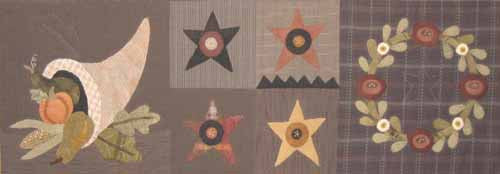 Autumn Quilt Block of the Month - Blocks 7,8,9