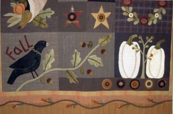 Autumn Quilt Block of the Month - Blocks 10,11,12