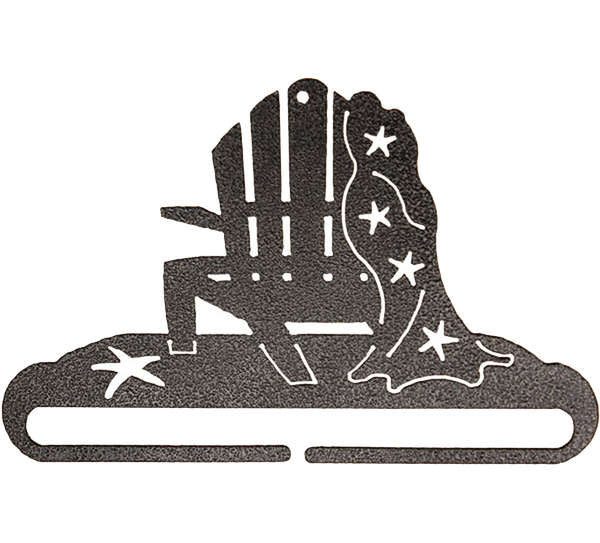 6in Beach Chair Split Bottom Charcoal