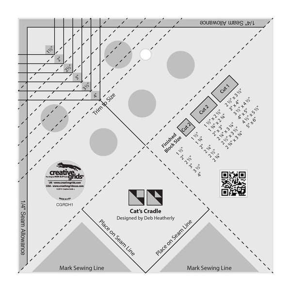 Creative Grids Cats Cradle Tool 7in x 7in