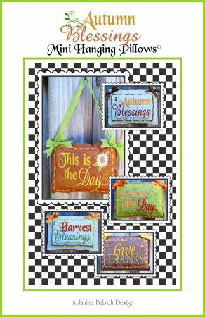 Autumn Blessings Mini Hanging Pillows
