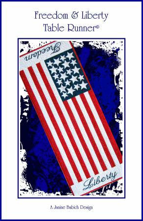 Freedom & Liberty Table Runner