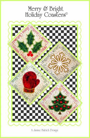 Merry & Bright Holiday Coasters