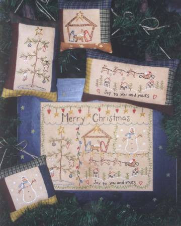 Merry Christmas Stitchery