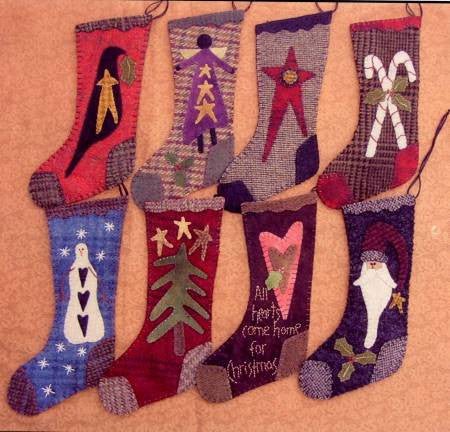 Wool Christmas Stockings