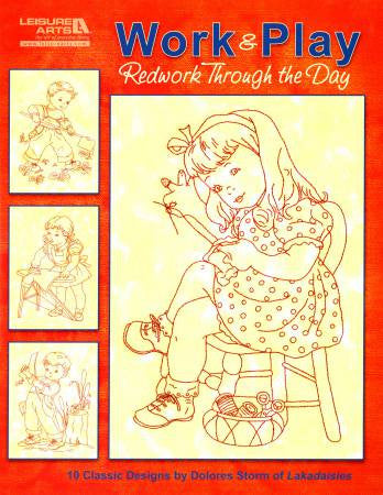 Work And Play Redwork Through The Day