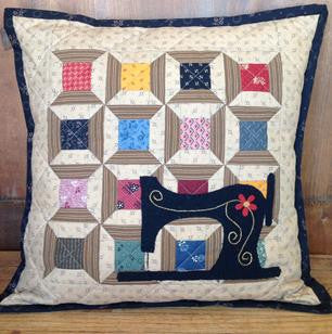 August Stitching Pillow