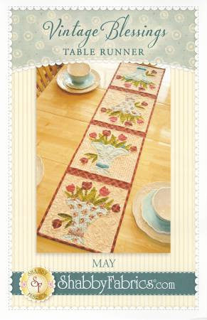 Vintage Blessings Table Runner - May