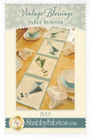 Vintage Blessings Table Runner - July