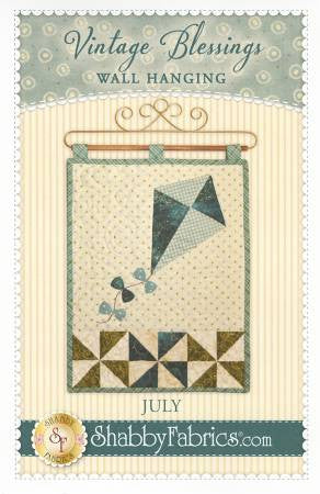Vintage Blessings Wall Hanging - July