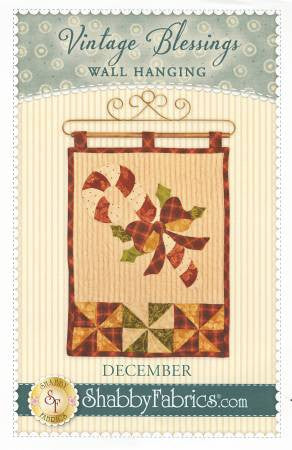 Vintage Blessings Wall Hanging - December