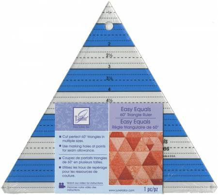 Easy Equilaterals 60 degree Ruler