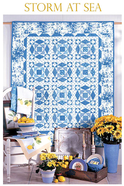 Storm at Sea Downloadable Pattern by Cabbage Rose