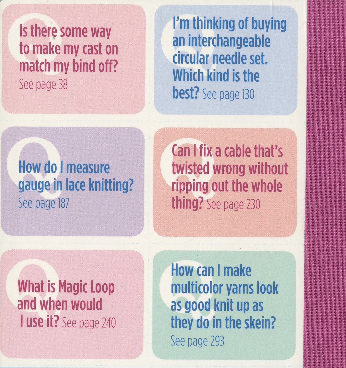 Knitting Answer Book