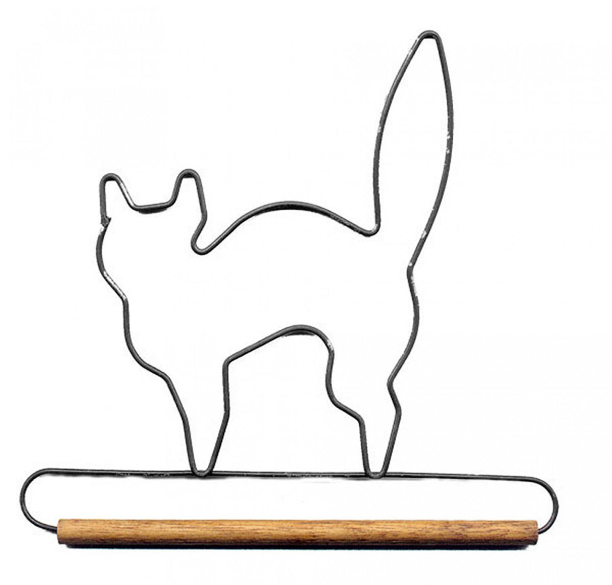 6in Black Cat Decorative Craft Hanger