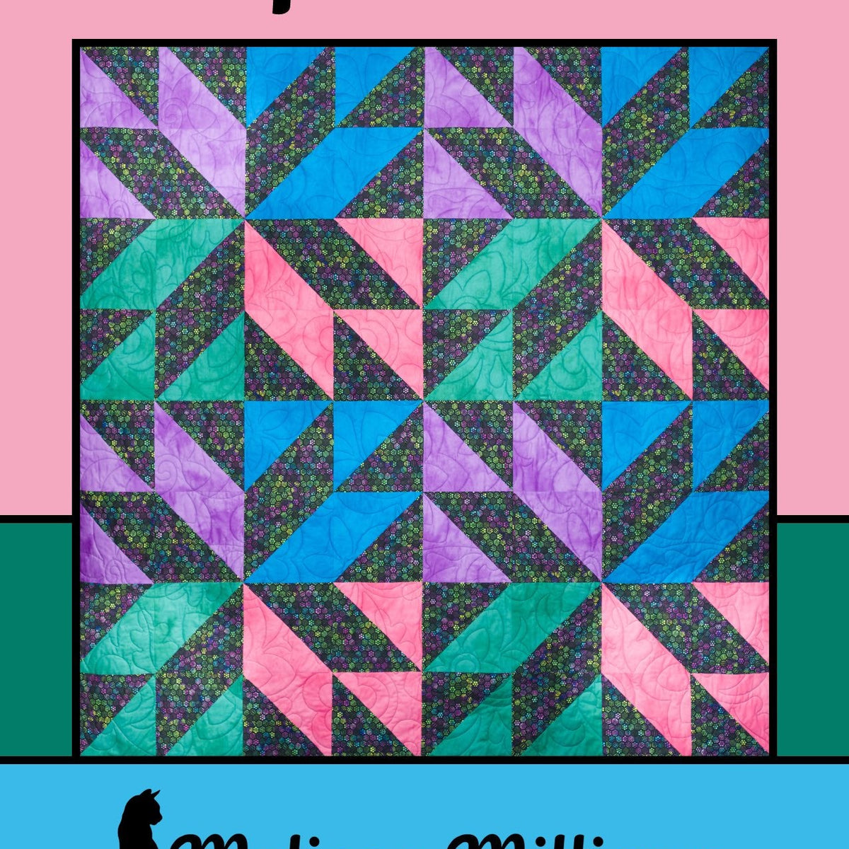 Delphinum Downloadable Pattern – Quilting Books Patterns and Notions