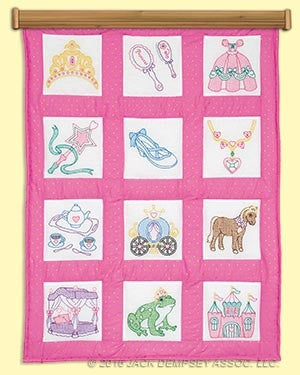 9" Quilt Square Theme Princess