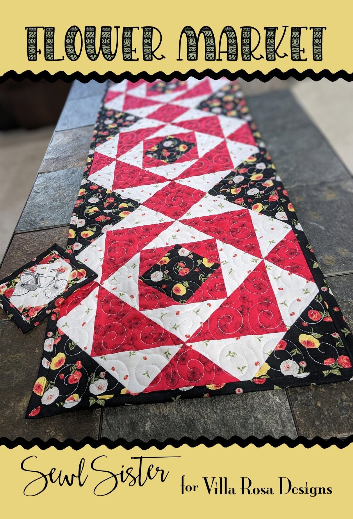 Flower Market Downloadable Pattern by Villa Rosa Designs