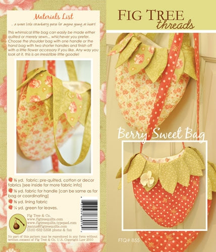 Berry Sweet Bag Pattern by Fig Tree Quilts