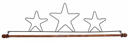 22in Three Stars Fabric Holder