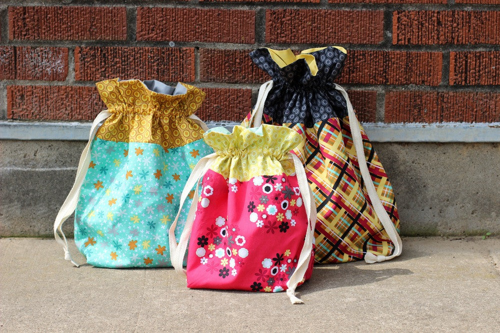 Lined Drawstring Bag