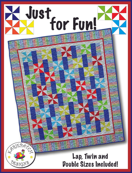 Just for Fun Downloadable Pattern by Karie Patch Designs