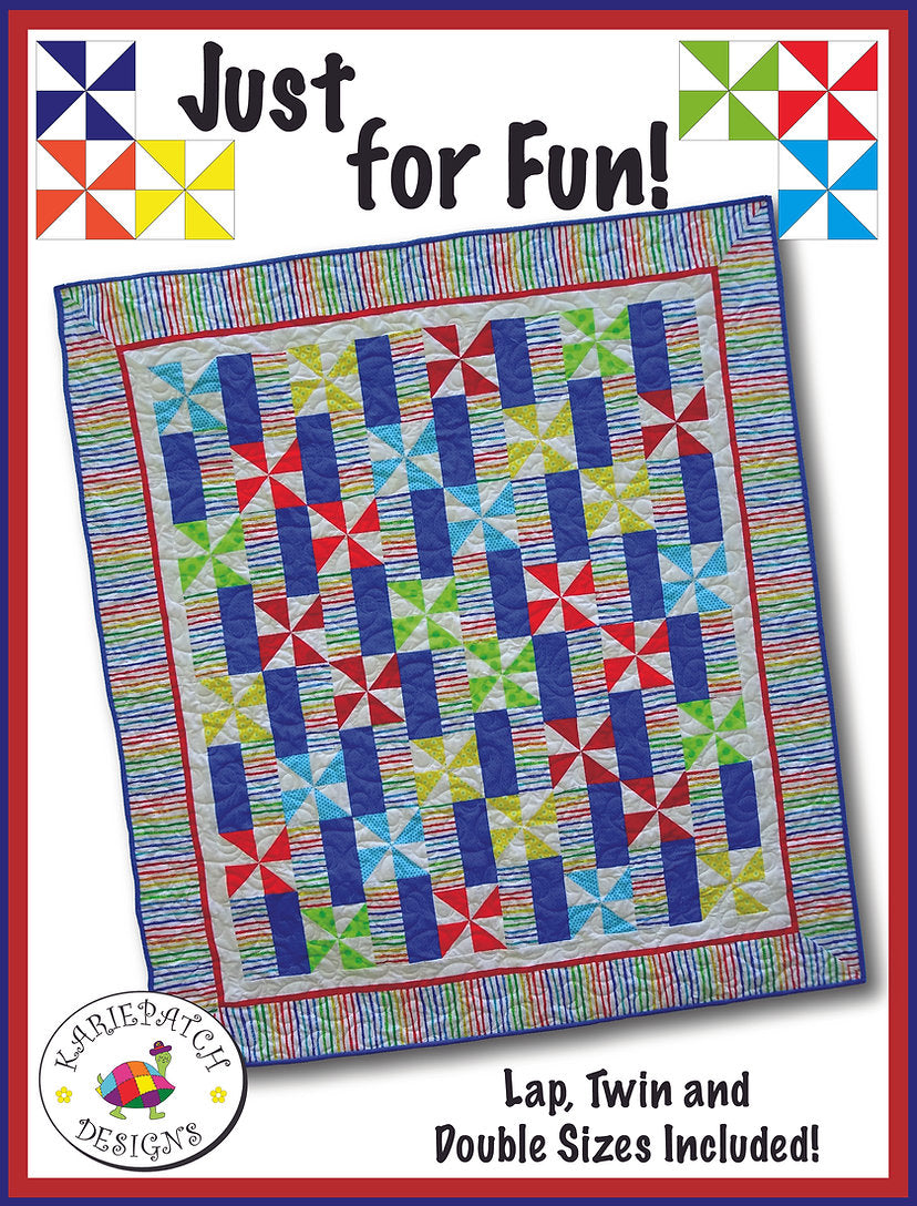 Just for Fun Downloadable Pattern by Karie Patch Designs