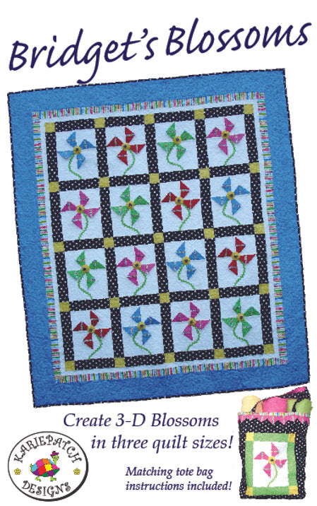Bridget's Blossoms Downloadable Pattern by Karie Patch Designs