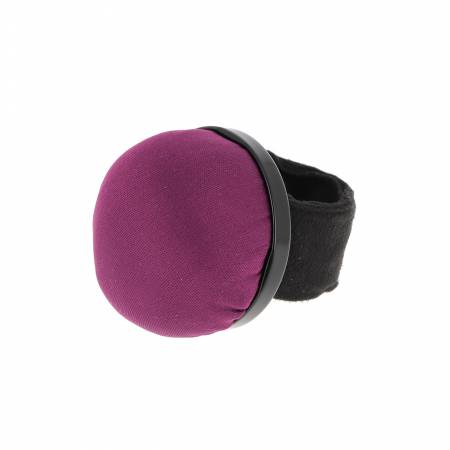 Pincushion With Adjustable Snap Bracelet Purple by Bohin