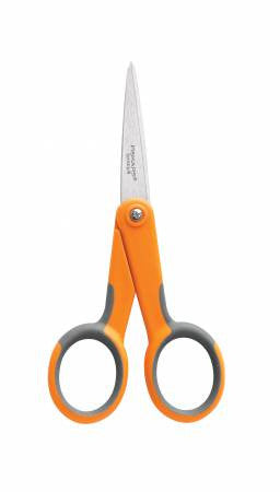5" Micro Tip scissors with Soft Grip.