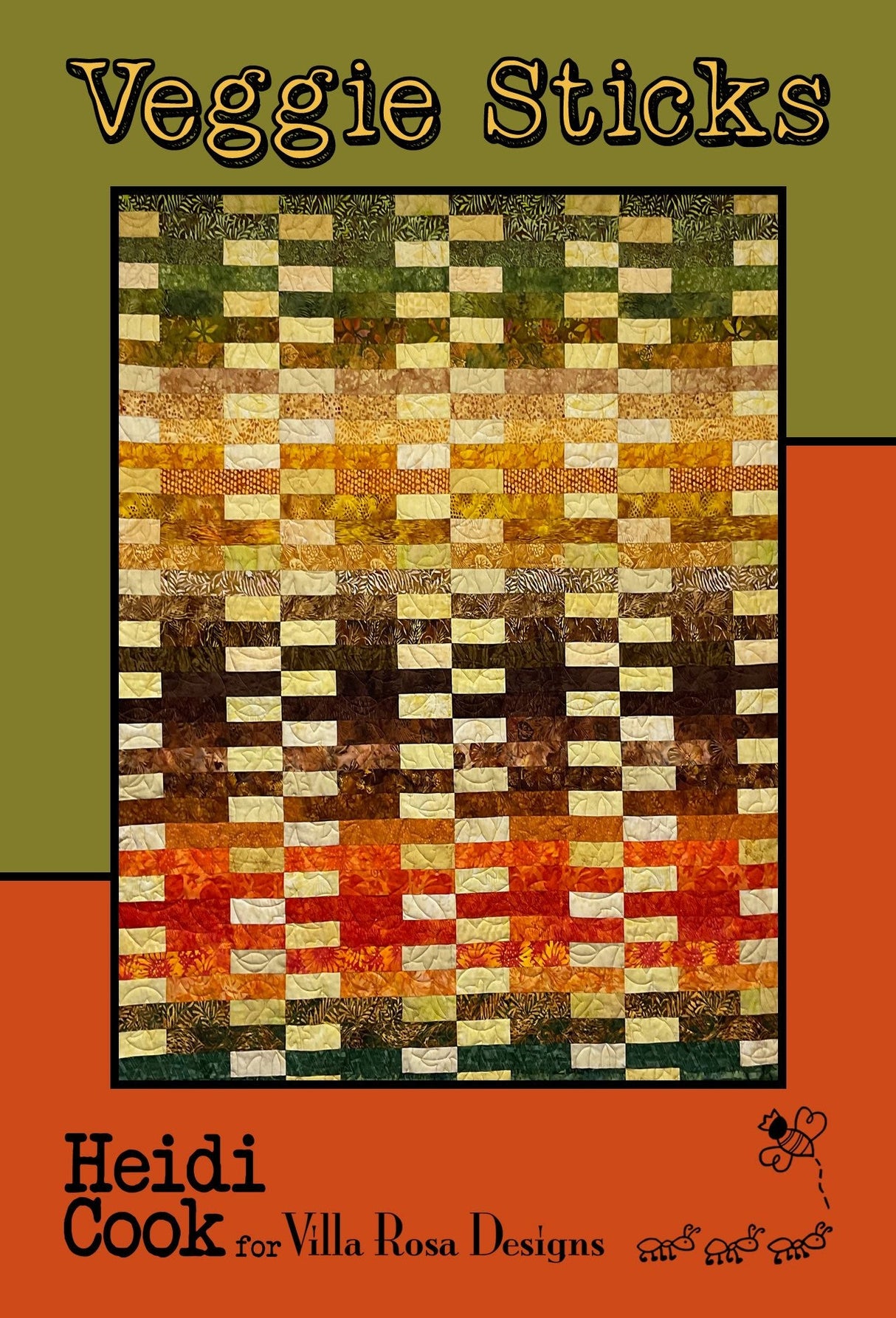 Veggie Sticks Downloadable Pattern by Villa Rosa Designs