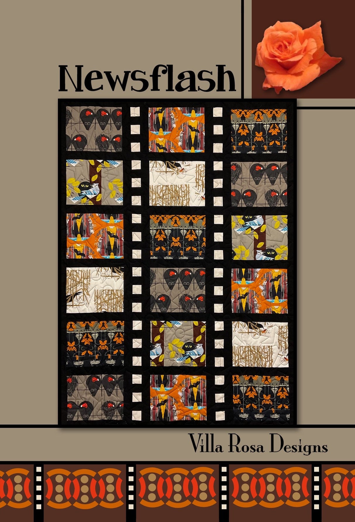 Newflash Downloadable Pattern by Villa Rosa Designs