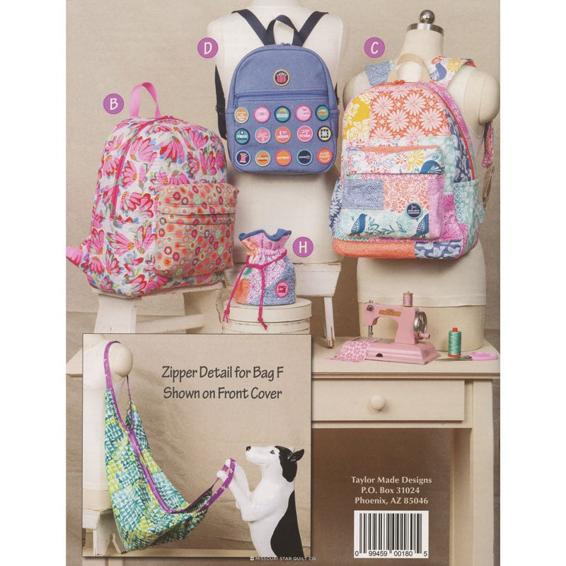 Backpacks & Bindles Quilt Pattern Quilting Books Patterns and Notions