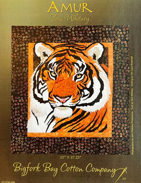 Amur Quilt Pattern by Toni Whitney Design
