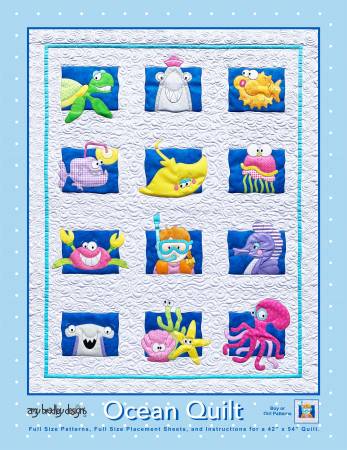 Ocean Quilt Pattern by Amy Bradley