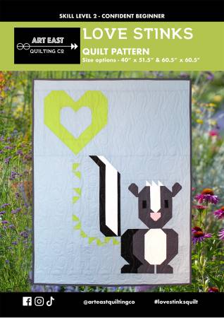 Love Stinks Quilt Pattern by Art East Quilting Co.