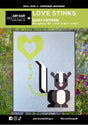 Love Stinks Quilt Pattern by Art East Quilting Co.