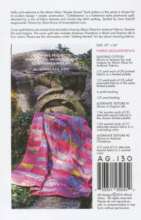 Cobblestone Quilt Pattern