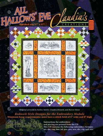 All Hallows Eve Machine Embroidery