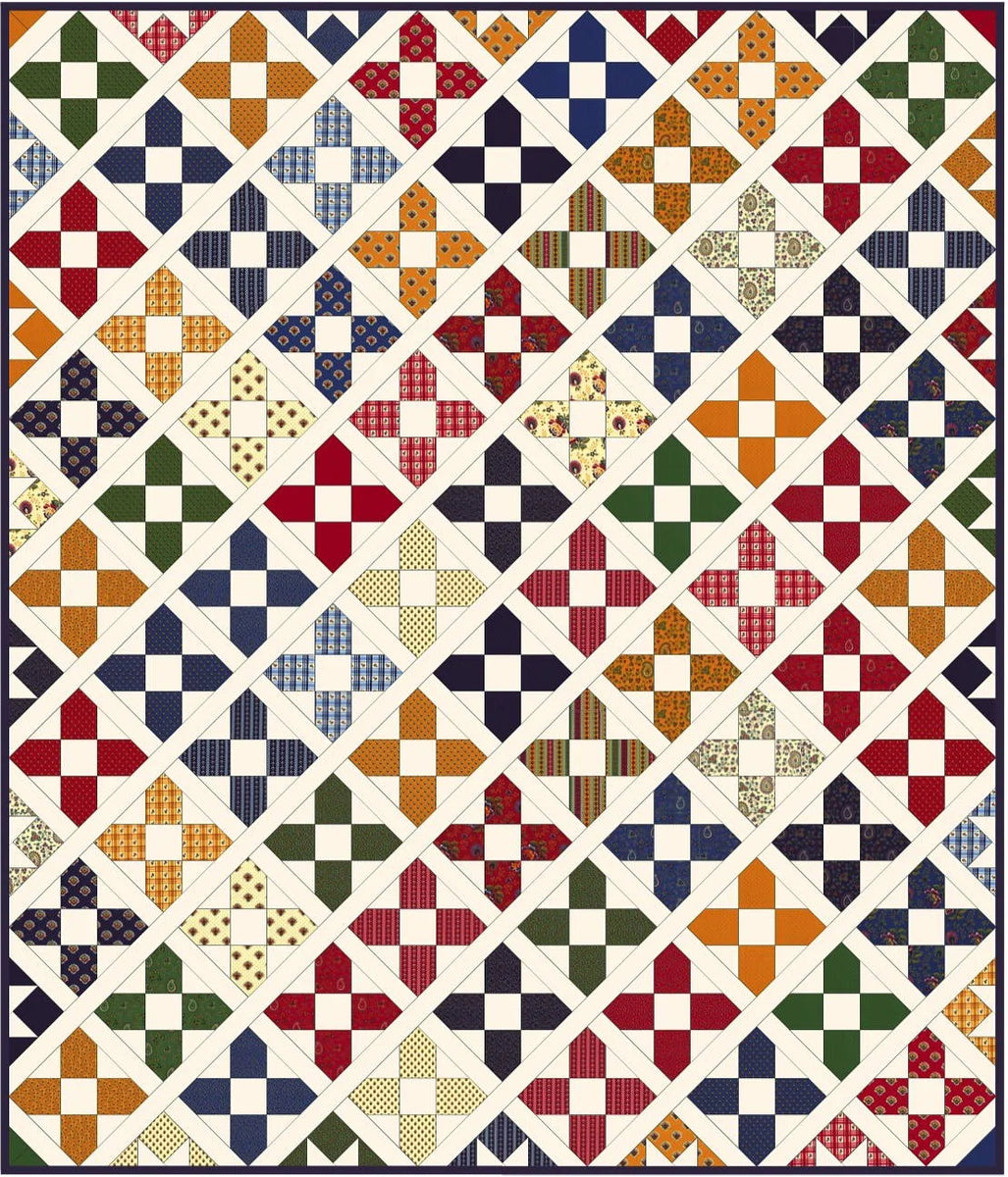 Petal Points Quilt Pattern – Quilting Books Patterns and Notions