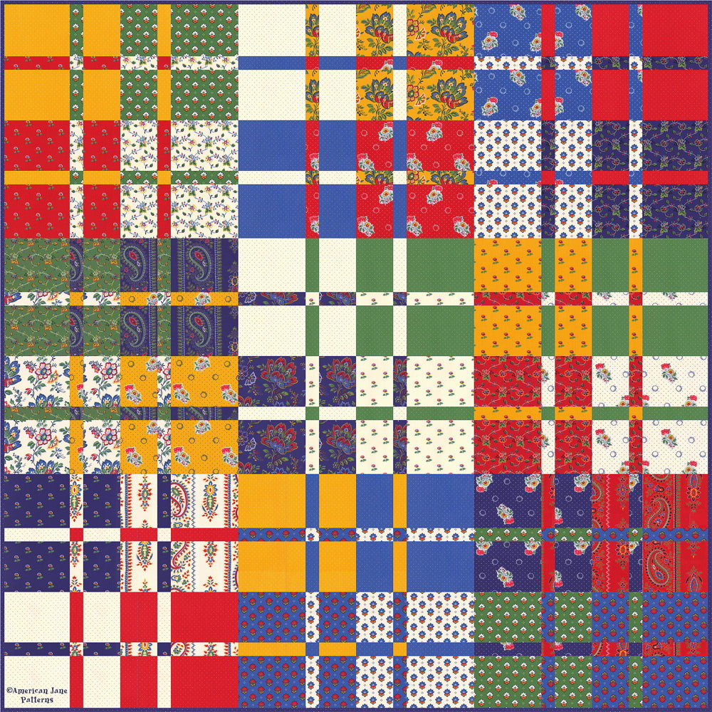 The Plaid Won Downloadable Pattern by American Jane Patterns