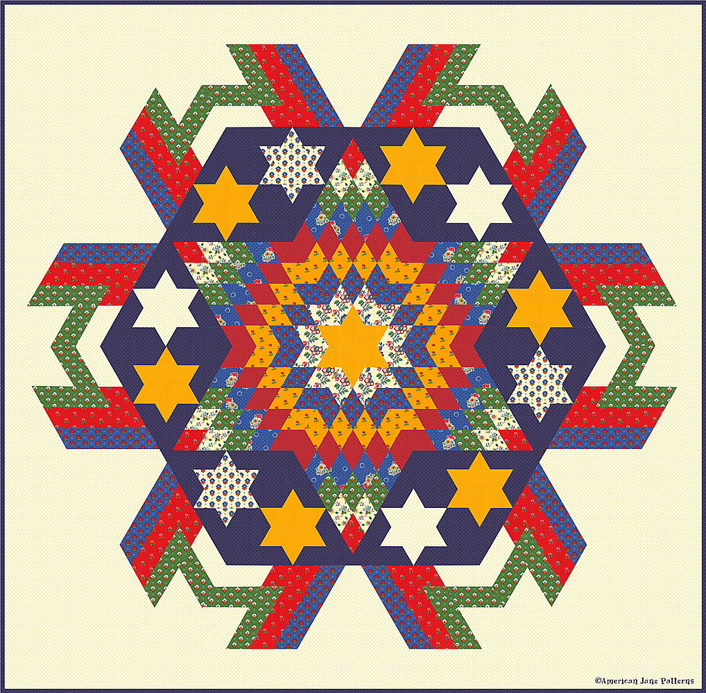 Badge Of Honor Downloadable Pattern by American Jane Patterns