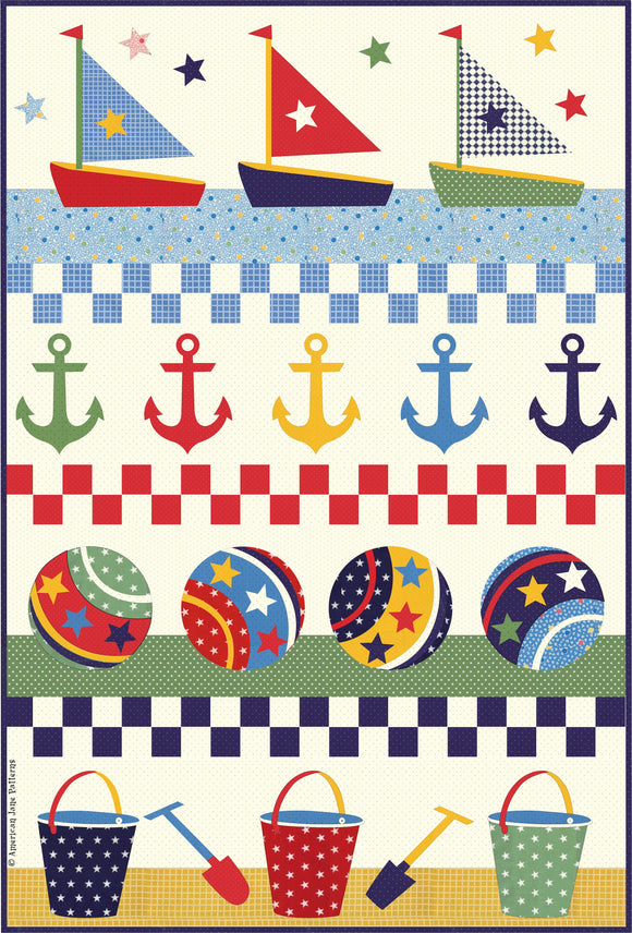 Beach Medley Downloadable Pattern by American Jane Patterns