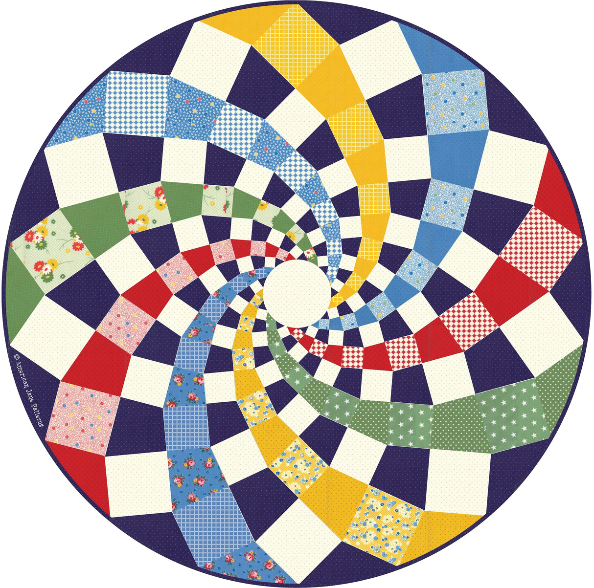 Constructive Interference Pattern by American Jane Patterns