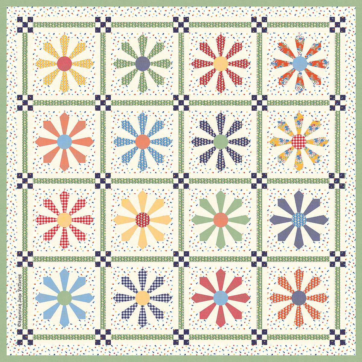Daisy Do Downloadable Pattern – Quilting Books Patterns and Notions