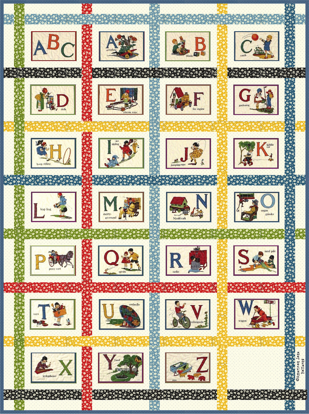 ABC Over Under Downloadable Pattern by American Jane Patterns