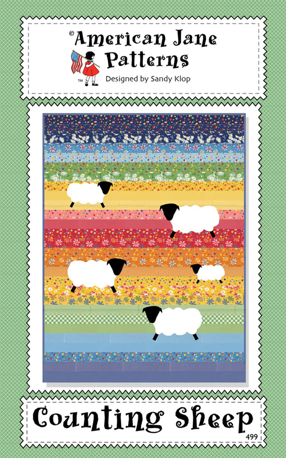 Counting Sheep Downloadable Quilt Pattern by American Jane