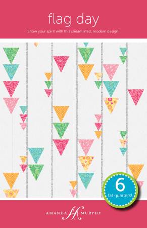 Flag Day Quilt Pattern by Amanda Murphy Design, LLC