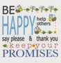 Be Happy Art Panel